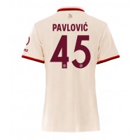 Bayern Munich Aleksandar Pavlovic #45 Fußballbekleidung 3rd trikot Damen 2024-25 Kurzarm